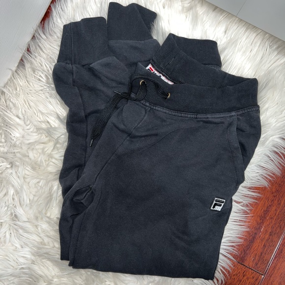 Black Fila Joggers - Picture 1 of 2